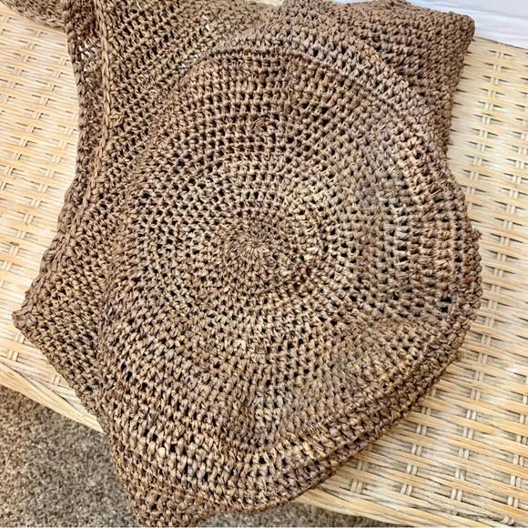 Helen Kaminski Bags Vintage Helen Kaminski Natural Raffia Beach Bag